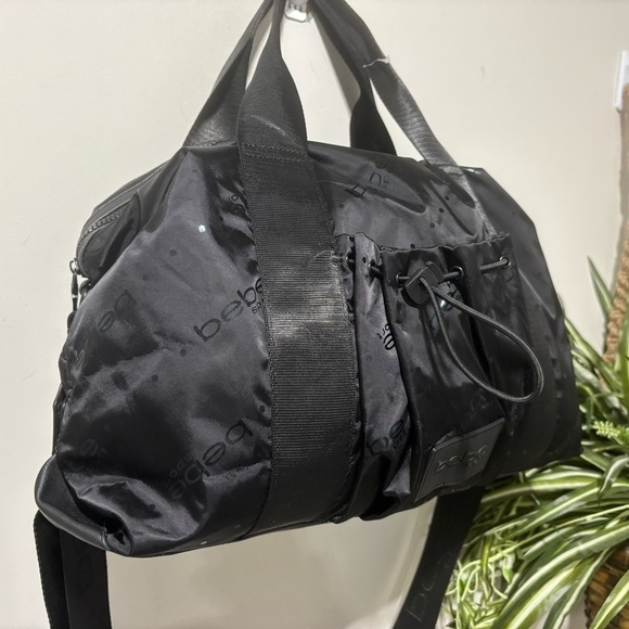 NWOT❤️BEBE Everyday Signature Nylon Tote - Picture 5 of 8